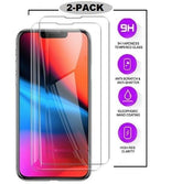 2-Pack iPhone 16 Pro MAX / iPhone 17 Pro Max - Premium 2.5D Härdat Glas Displayskydd